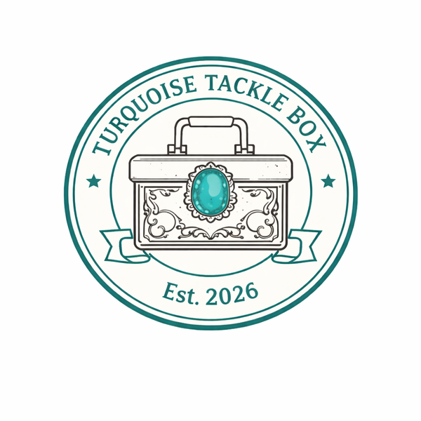 Turquoise Tackle Box